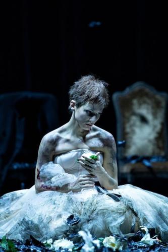 Alyona Rostovskaya in I Capuleti e i Montecchi, Theater Heidelberg 2021